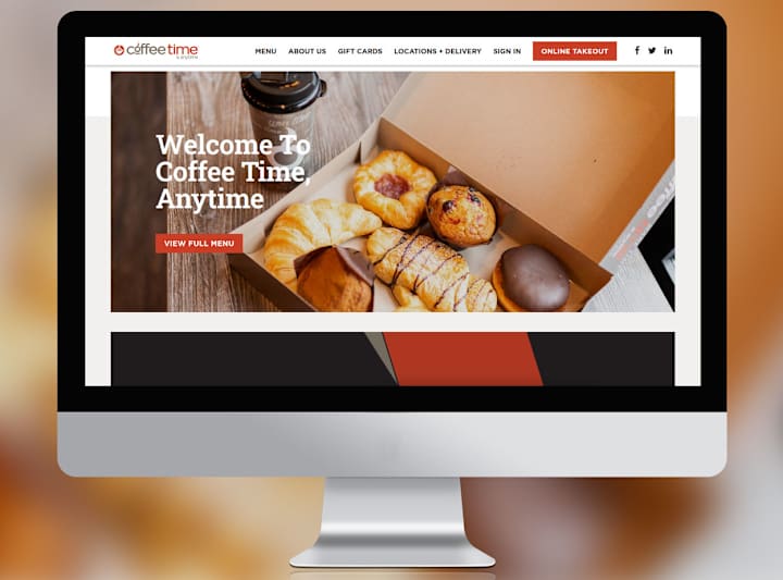 Cover image for Custom WordPress Website - Coffee Time