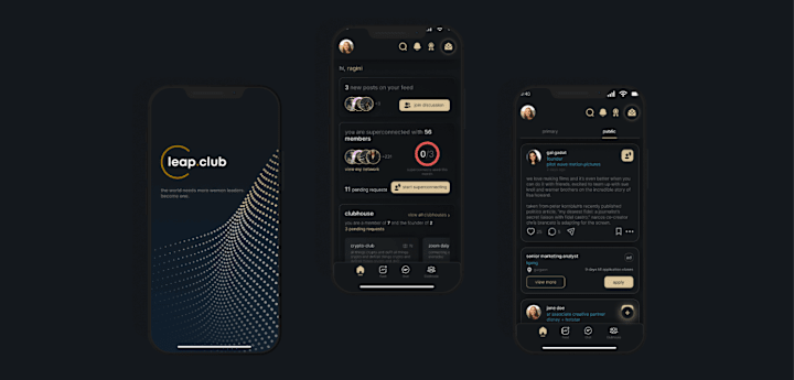 Cover image for Leap.Club Mobile App UX Transformation