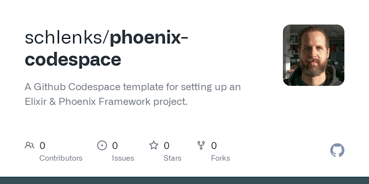 Cover image for GitHub Codespace Template