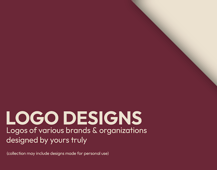 Cover image for Logo Designs