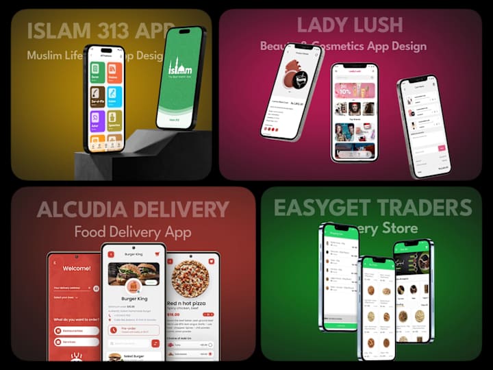 Cover image for I will do mobile app UI design for android and ios