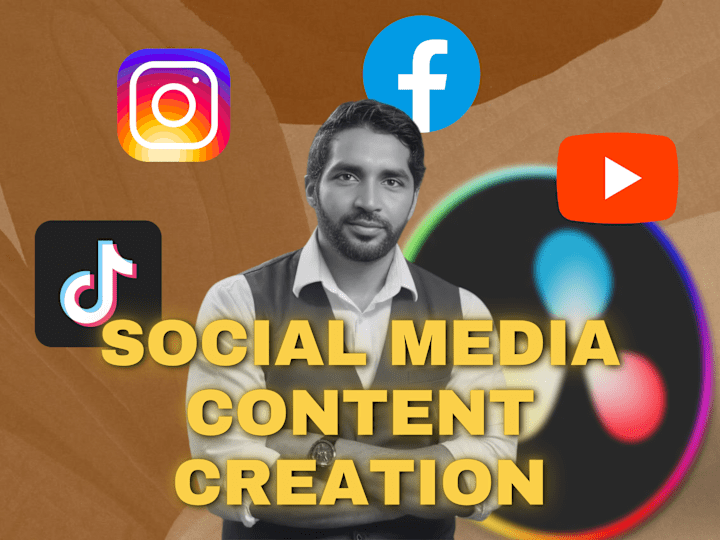 Cover image for Social Media Content Creation and Video Editing