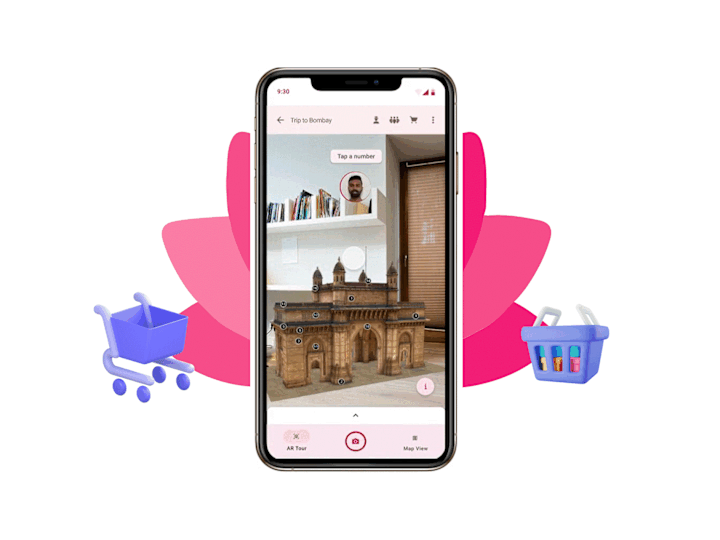 Cover image for AR Travel App🧳