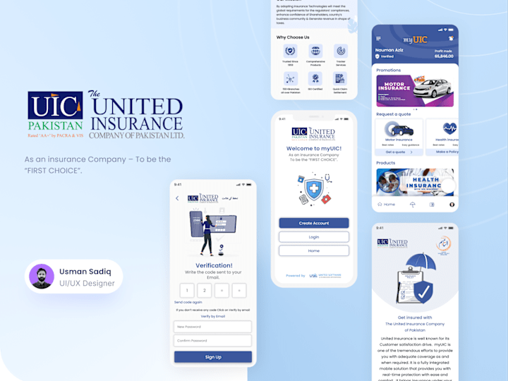 Cover image for myUIC Insurance Mobile App