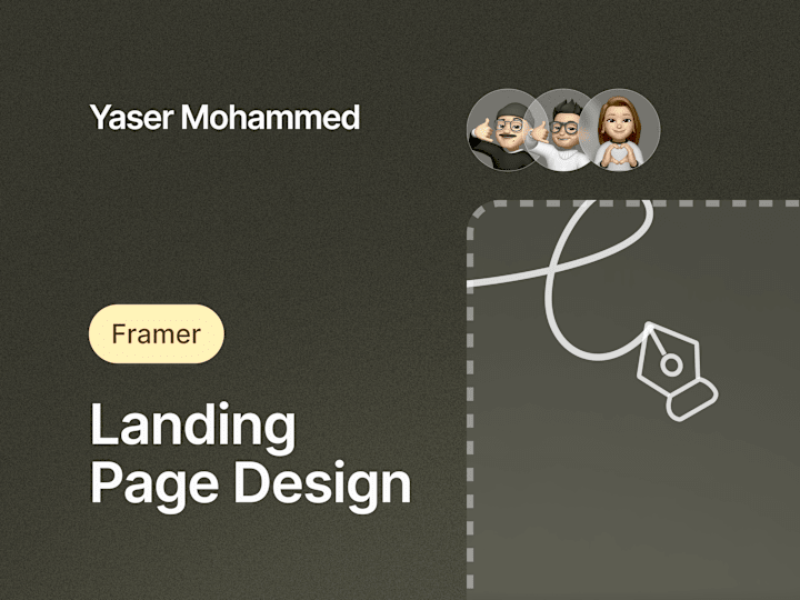 Cover image for Landing Page in Framer