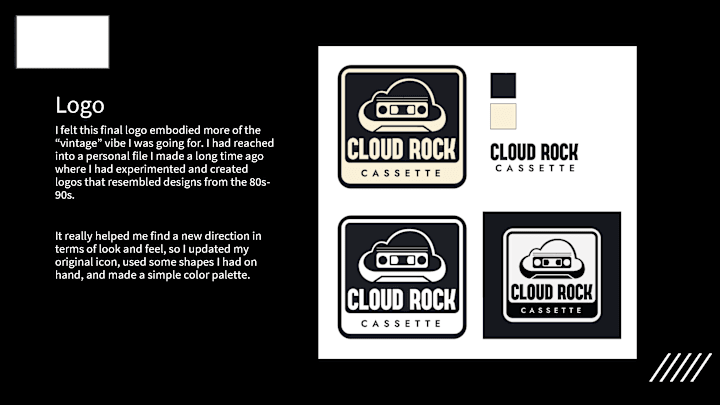 Cover image for Mock Branding- Cloud Rock Cassette