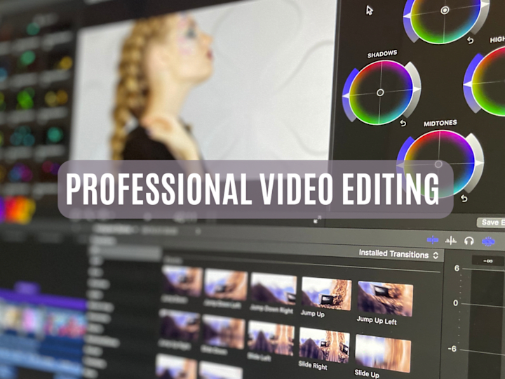 Cover image for Professional Video Editing