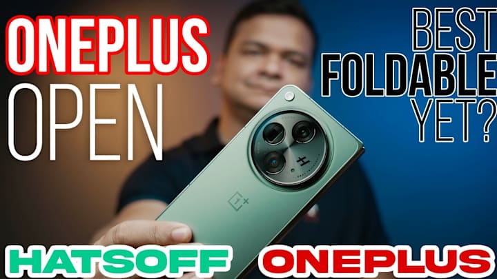 Cover image for OnePlus Open : The Best Folding Phone - YouTube