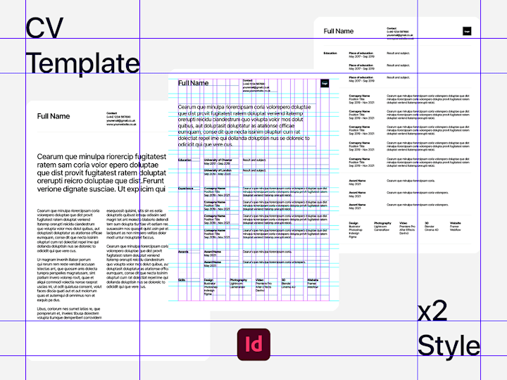 Cover image for CV Resume Template :: bimoway