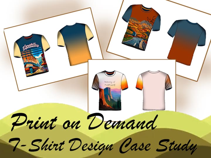 Cover image for Print-On-Demand T-Shirt Design Case Study