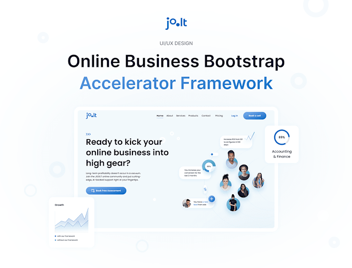 Cover image for UX/UI for Business Accelerator Software