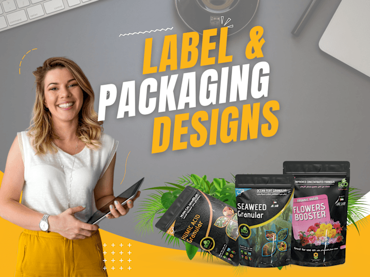 Cover image for I will do product label design and packaging design