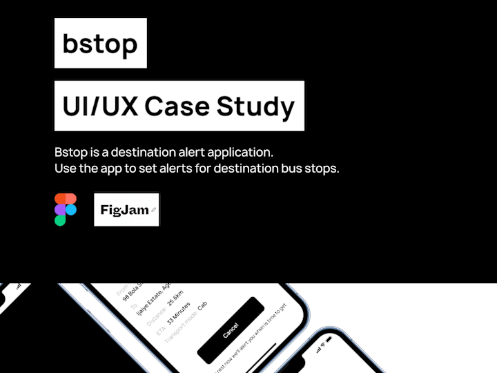 Cover image for Bstop UI/UX Case Study