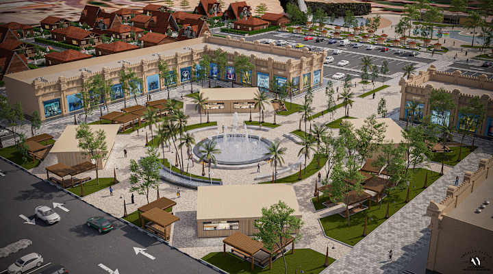 Cover image for Commercial & Entertainment Complex | KSA :: Behance