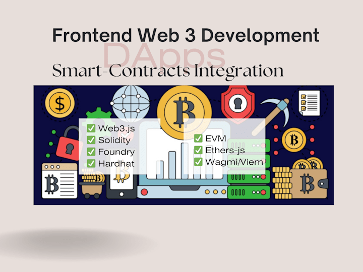 Cover image for Frontend Web 3 Developer | Blockchain Integration Expert