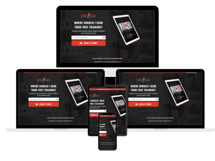 Cover image for Lead Magnet Funnel | Built on Systeme.io | Optin Funnel 