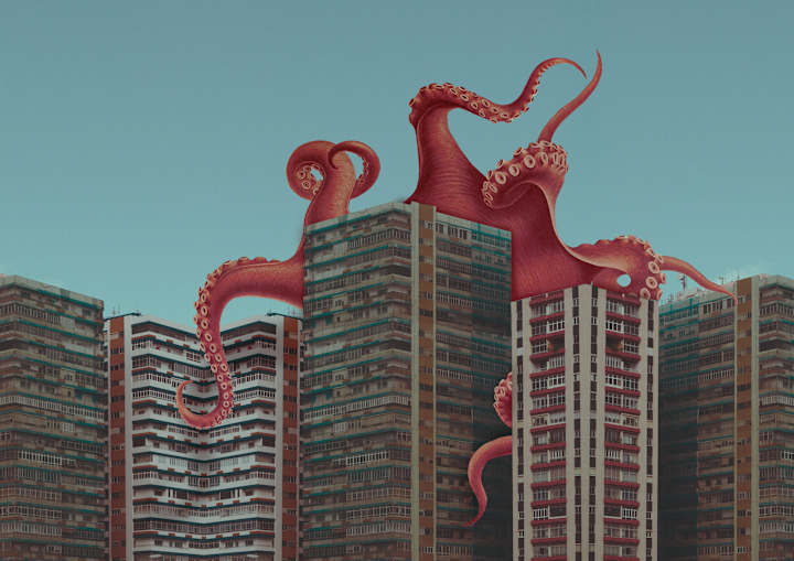 Cover image for Urban Animal Collages - 2017