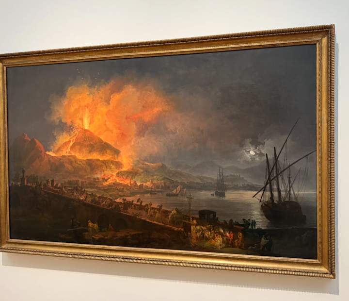 Cover image for Capturing Catastrophe: Volaire’s The Eruption of Mt. Vesuvius