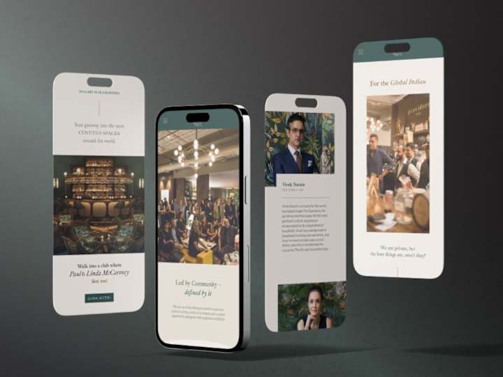 Cover image for The Quorum Club - Website Design
