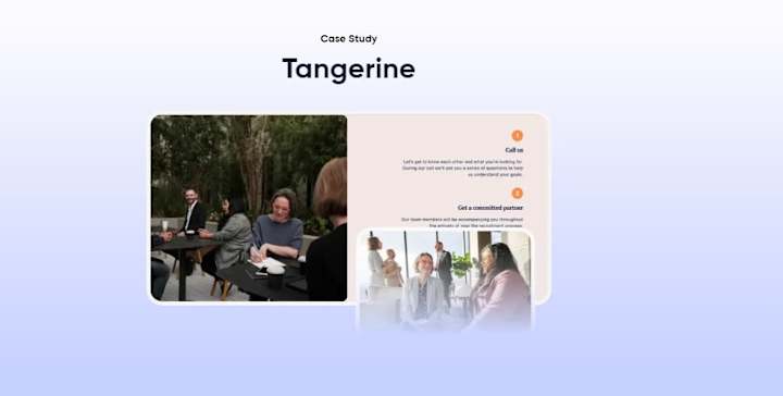 Cover image for Tangerine Web, Strategy & Content Writing
