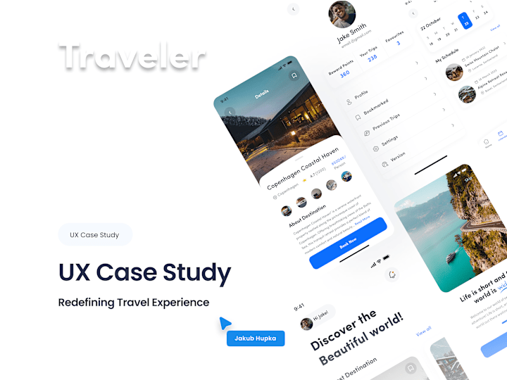 Cover image for Travelers UX/UI Case Study