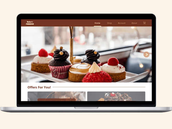 Cover image for Bakery Website UI/UX Case Study