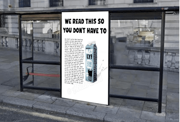 Cover image for Spec work: Oatly