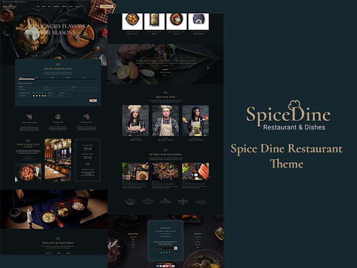 Cover image for SpiceDine - eCommerce Theme For Hotels & Restaurants