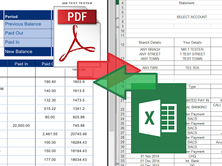 Cover image for Custom Converter. PDF. EXCEL.