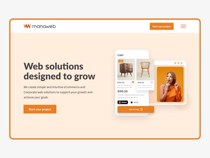 Cover image for Manaweb - Website Redesign