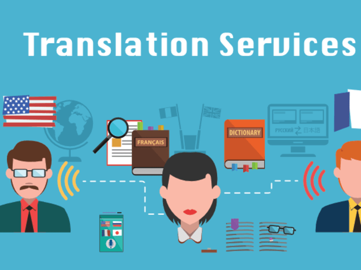 Cover image for Translation services 