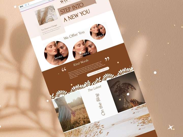 Cover image for Wix Website Template