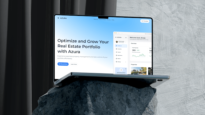 Cover image for Azura - AI SaaS Framer Template