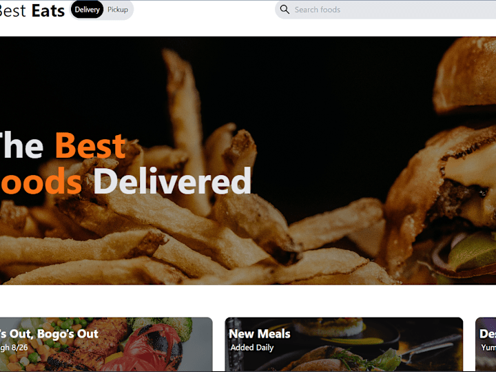 Cover image for FAST FOOD APP