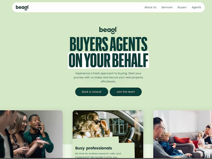 Cover image for Beagl - Website development / Framer