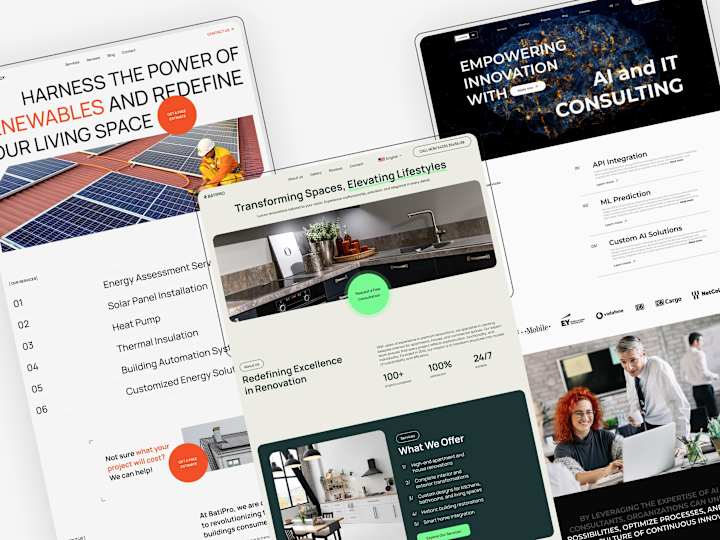 Cover image for Landing page design