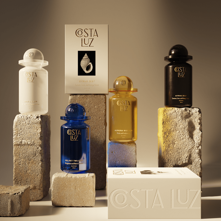 Cover image for Costa Luz Perfume Branding & Packaging