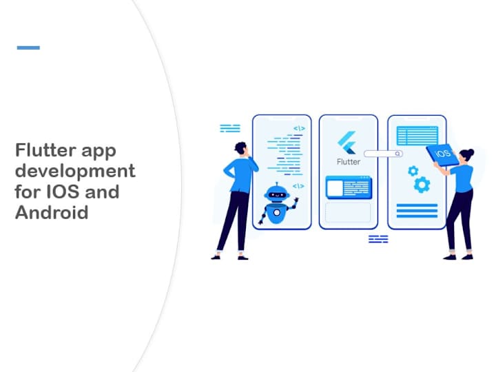 Cover image for Flutter mobile application for both IOS and Android