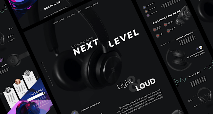 Cover image for Website Landing Page Design