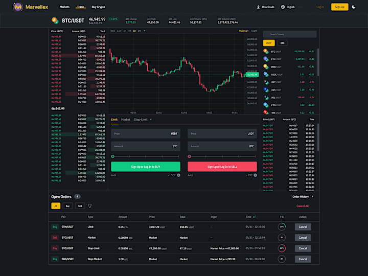 Cover image for Crypto Exchange Platform 
