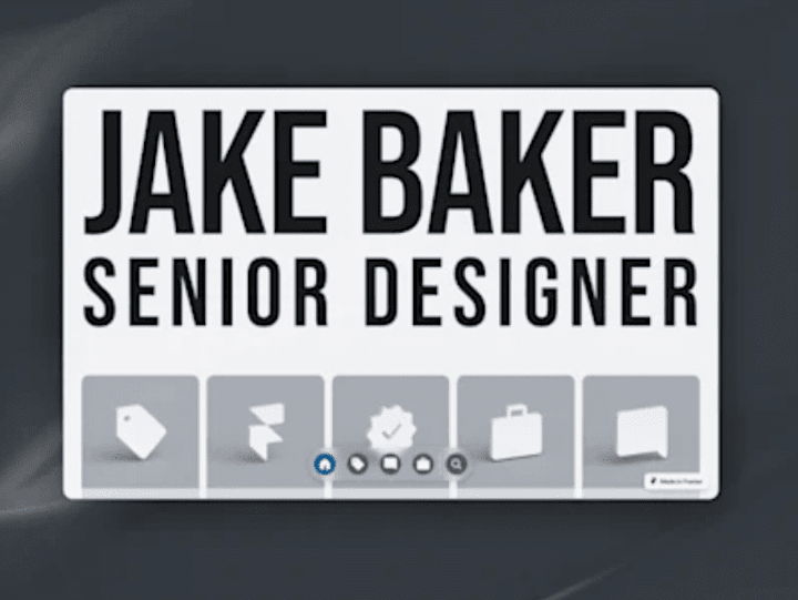 Cover image for Jake Baker - Framer Template