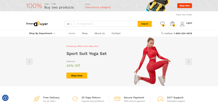 Cover image for Ecommerce store with WooCommerce