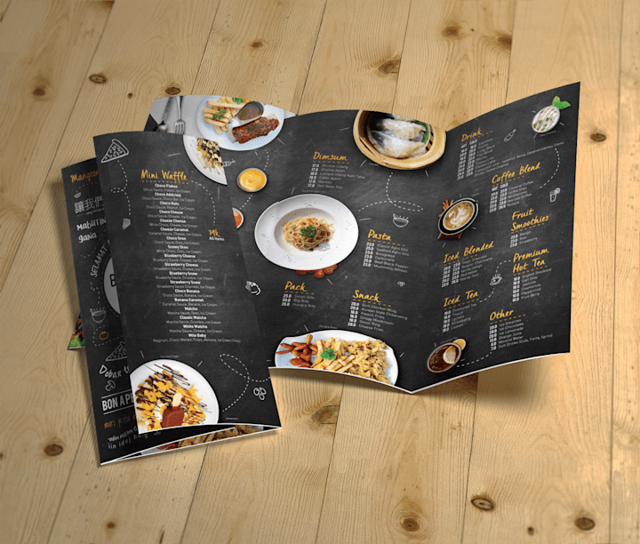 Cover image for Multiple Cafe Menu Design