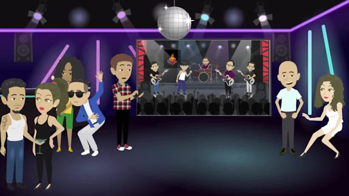 Cover image for 2D animation of a music video