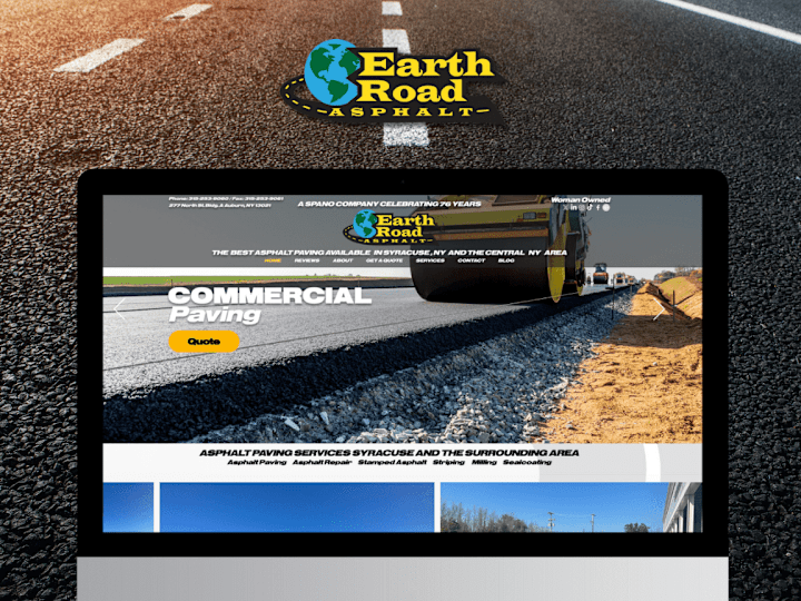 Cover image for Earth Road Inc. Asphalt