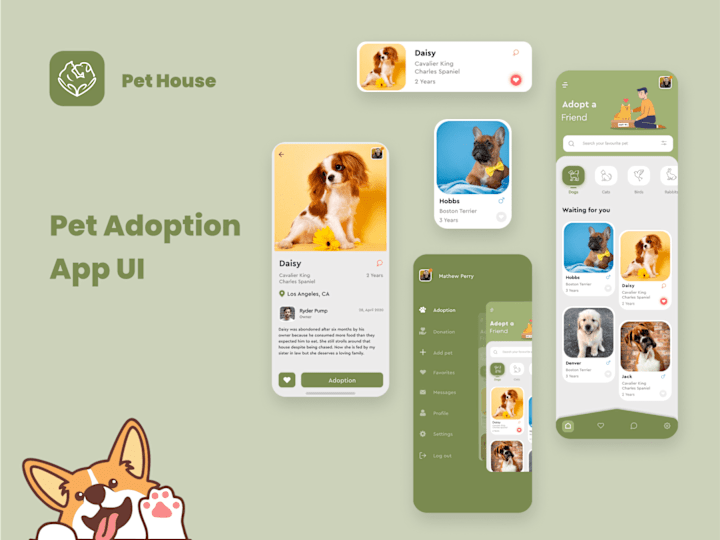 Cover image for Pet Adoption- App UI