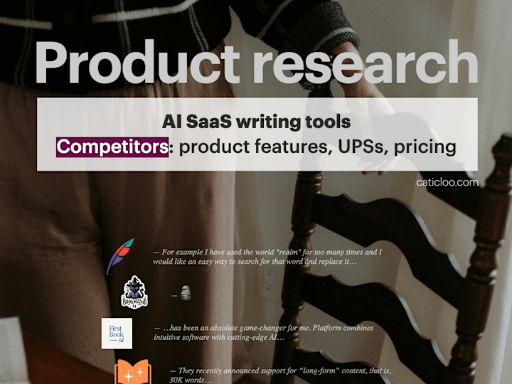 Cover image for SaaS product research: Analysis of AI Book Generation Apps