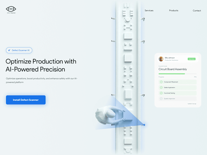 Cover image for Defect Scanner - AI Powered Quality Control