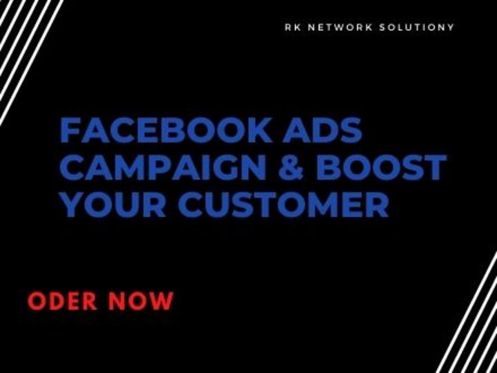 Cover image for FACEBOOK ADS CAMPAIN WITH TARGETET AUDIENCE 