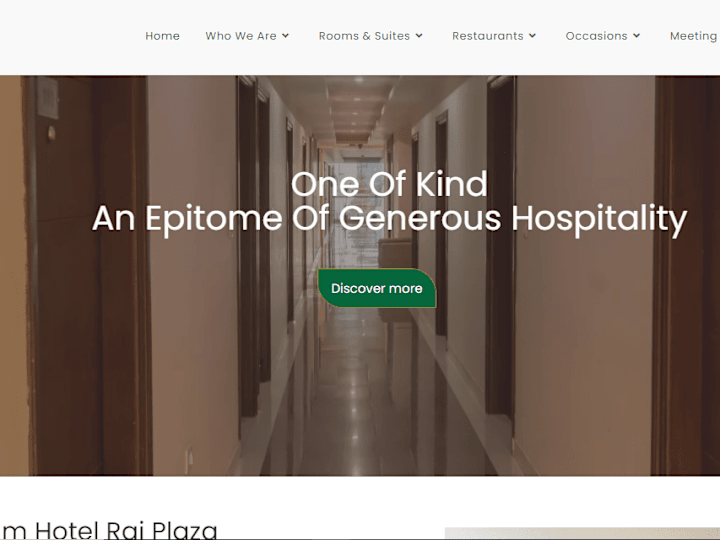 Cover image for Hotel Website
